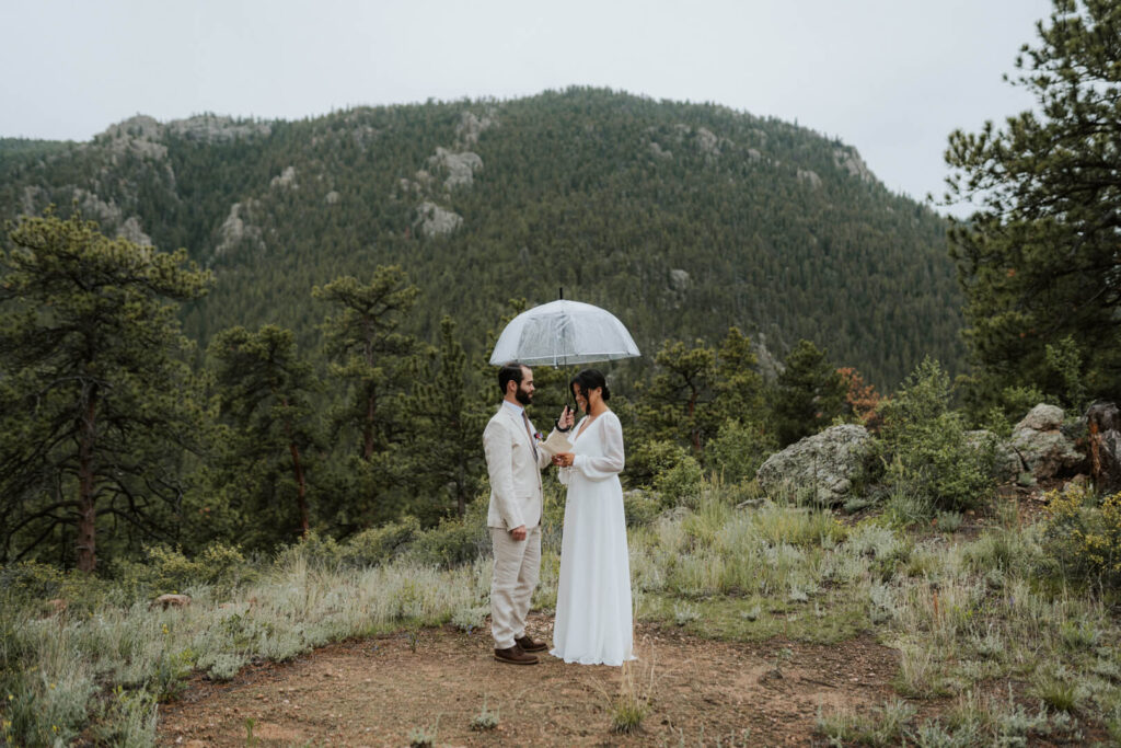 Summer Rocky Mountain National Park elopement